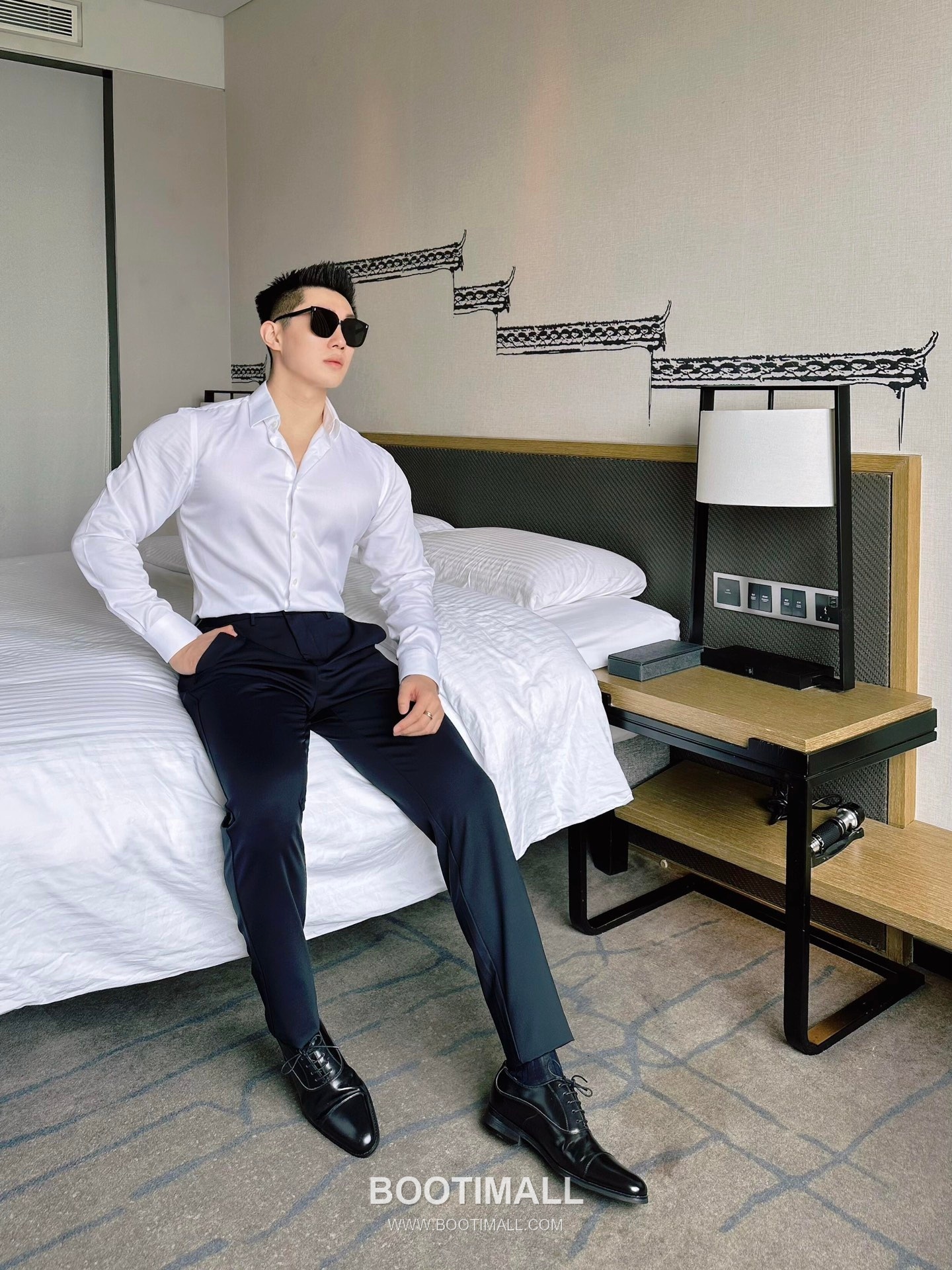 Tailored Trousers Black 테일러드 트라우저 블랙 17