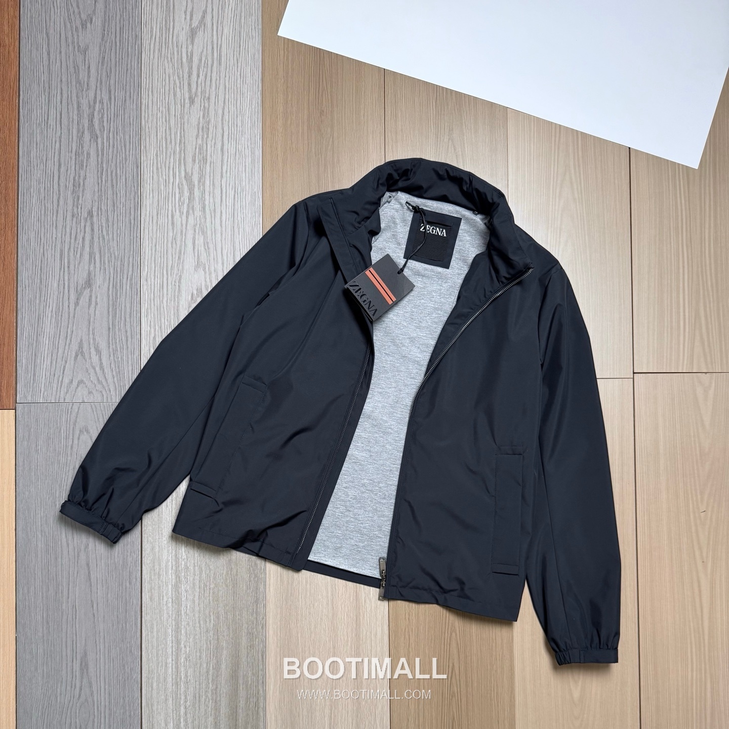 Stand Collar Jacket Black 스탠드 칼라 자켓 블랙 35