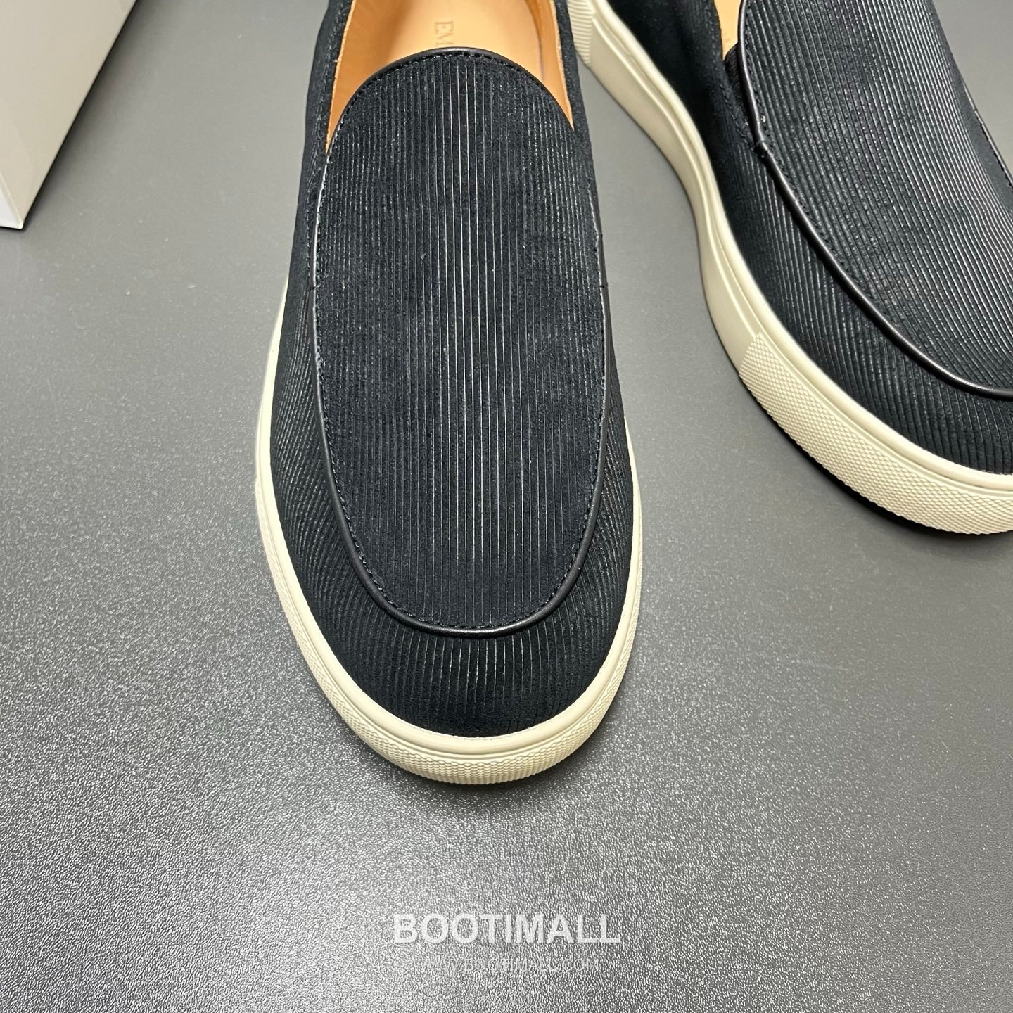 Armani Leather Loafer Suede Calfskin Black Gray 아르마니 코튼 레더 로퍼 스웨이드 송아지가죽 블랙 그레이 7