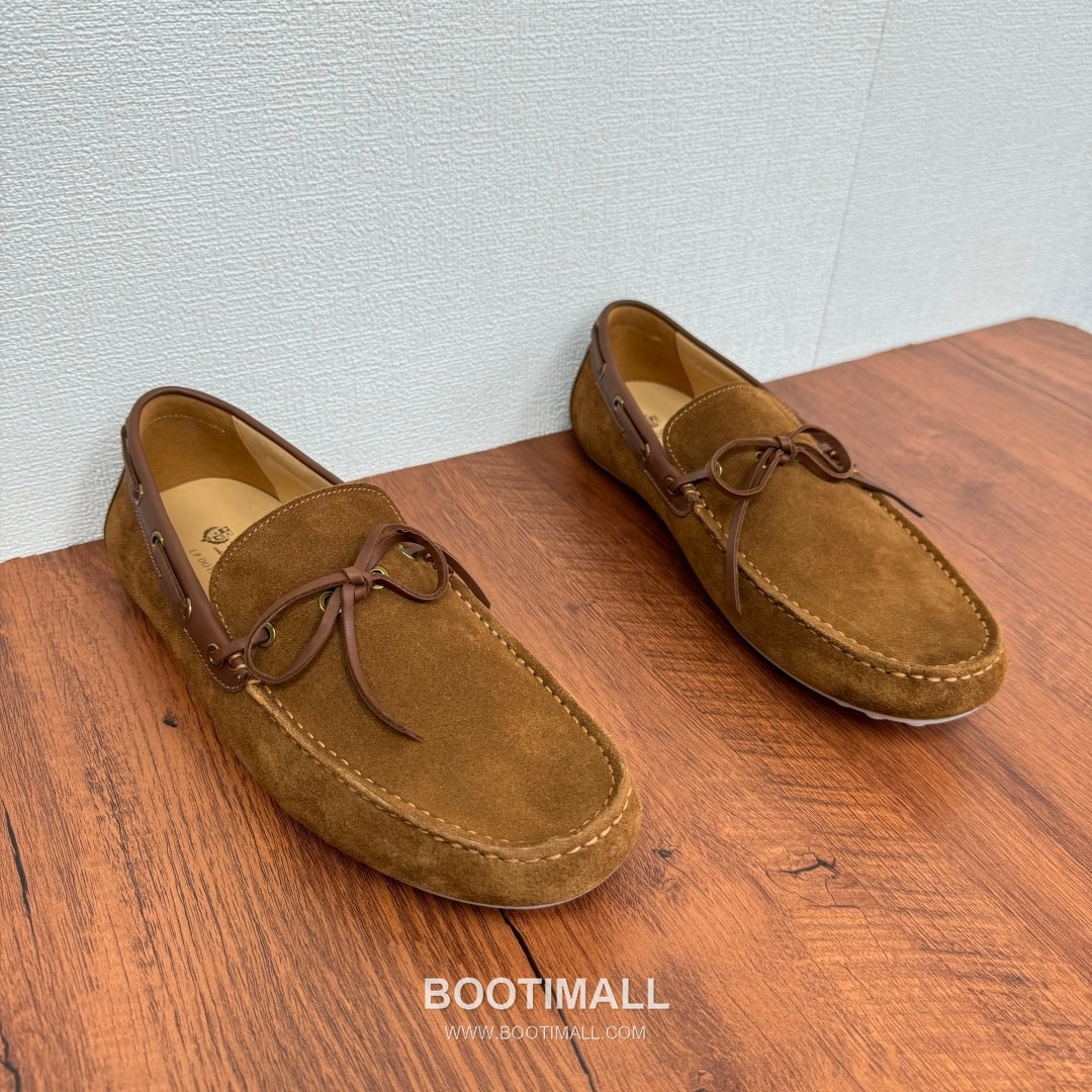 Loro Piana Dot Sole Moccasin Suede Leather Brown Loafer 로로피아나 닷 솔 모카신 스웨이드 레더 브라운 로퍼 2