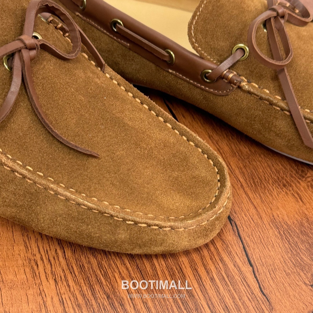 Loro Piana Dot Sole Moccasin Suede Leather Brown Loafer 로로피아나 닷 솔 모카신 스웨이드 레더 브라운 로퍼 5