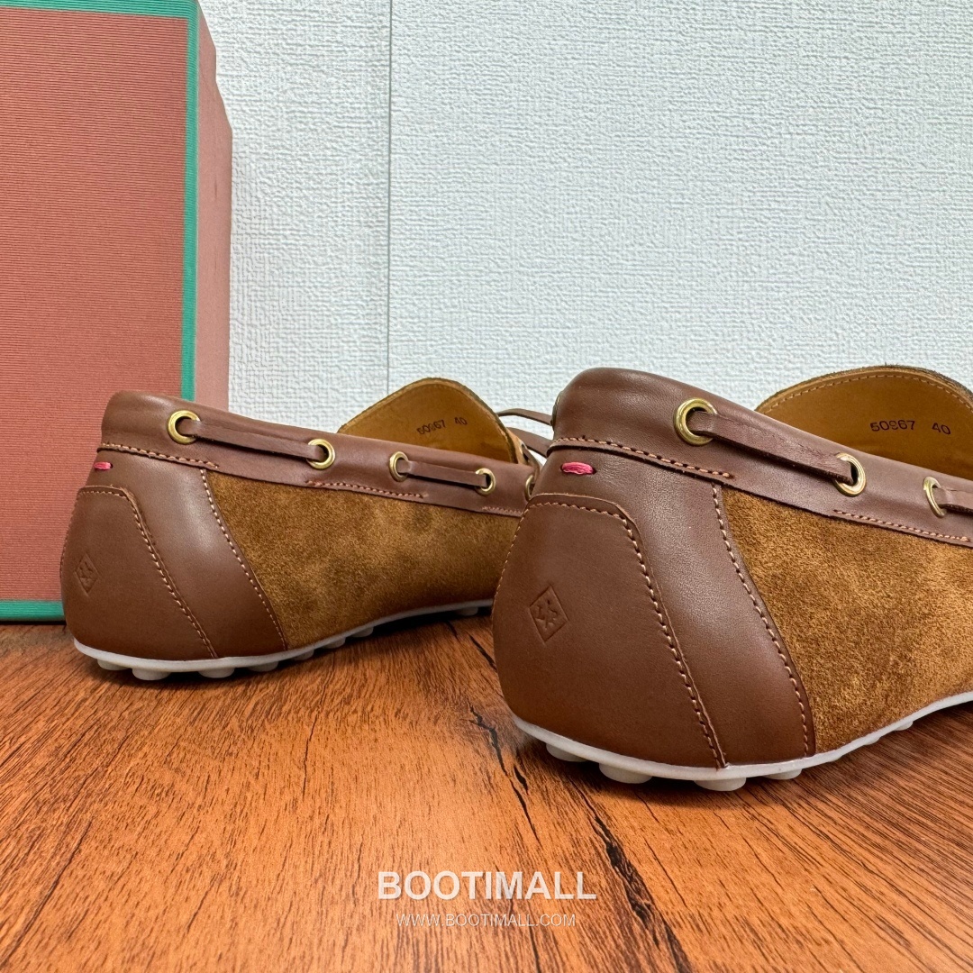 Loro Piana Dot Sole Moccasin Suede Leather Brown Loafer 로로피아나 닷 솔 모카신 스웨이드 레더 브라운 로퍼 8
