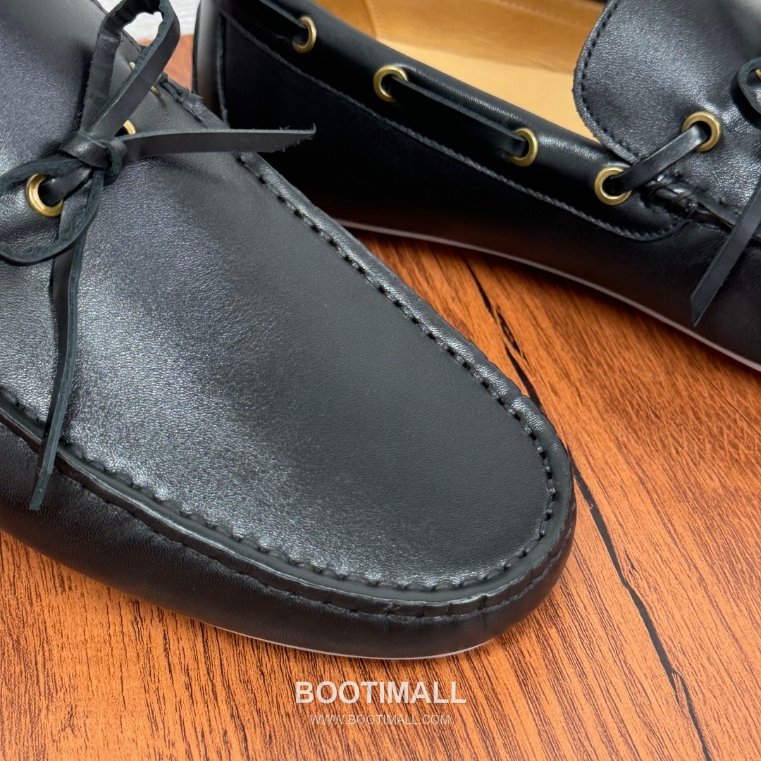 Loro Piana Dot Sole Moccasin Suede Leather Black Loafer 로로피아나 닷 솔 모카신 스웨이드 레더 블랙 로퍼 5