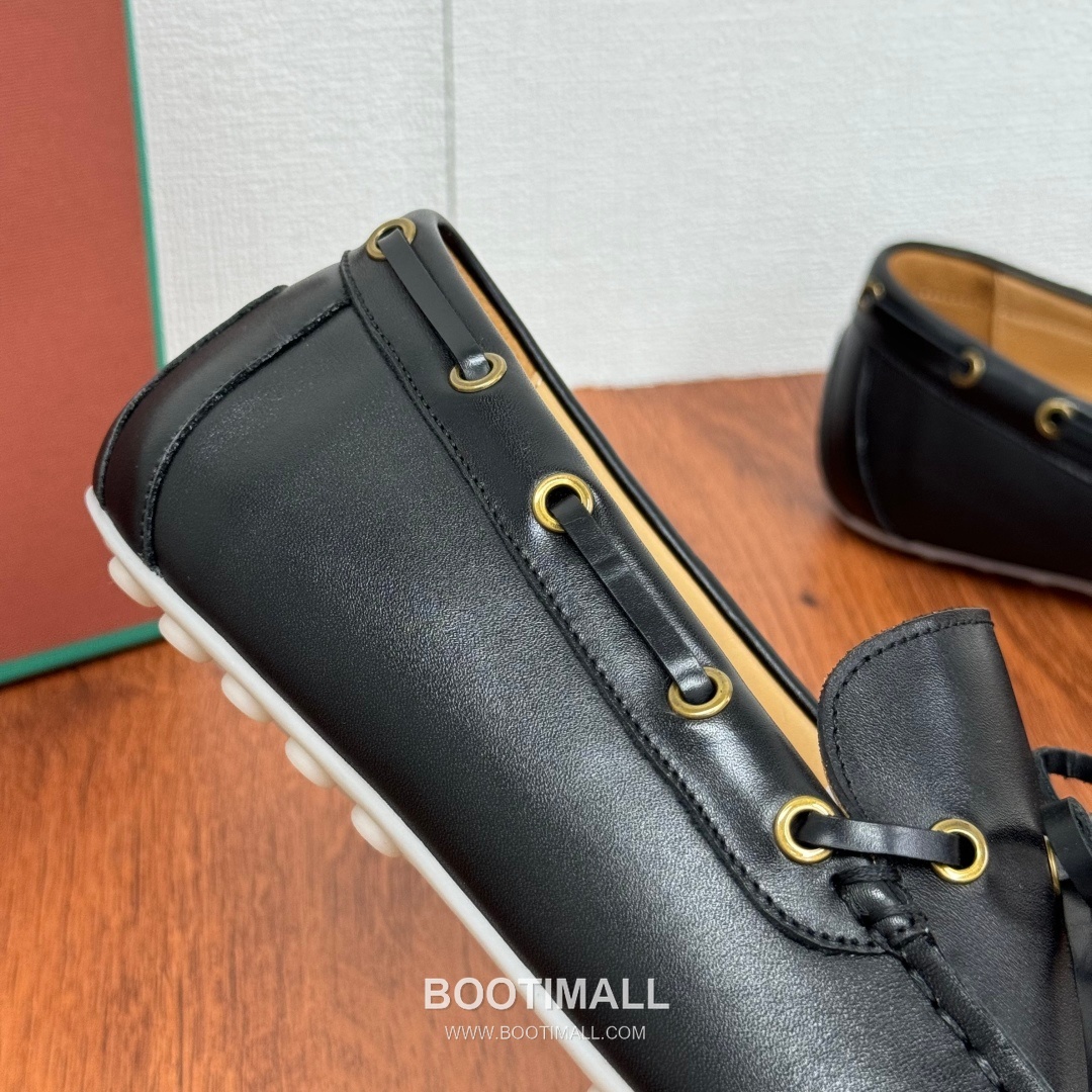 Loro Piana Dot Sole Moccasin Suede Leather Black Loafer 로로피아나 닷 솔 모카신 스웨이드 레더 블랙 로퍼 6