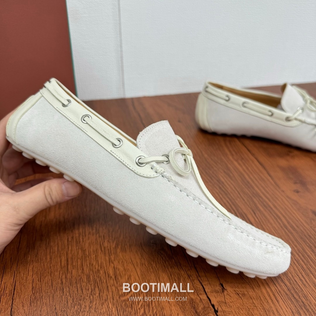 Loro Piana Dot Sole Moccasin Suede Leather Black Loafer 로로피아나 닷 솔 모카신 스웨이드 레더 블랙 로퍼 4