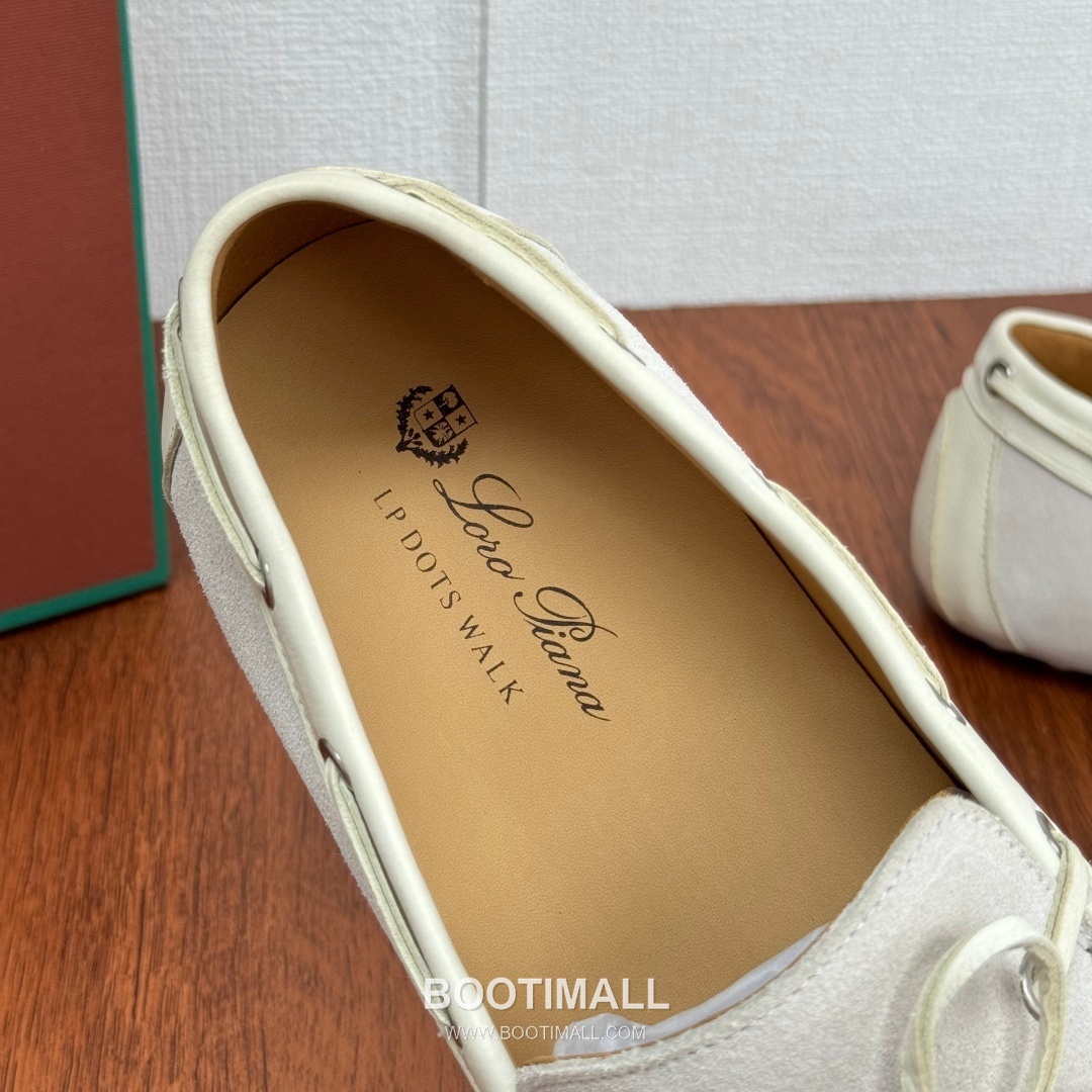 Loro Piana Dot Sole Moccasin Suede Leather Black Loafer 로로피아나 닷 솔 모카신 스웨이드 레더 블랙 로퍼 6