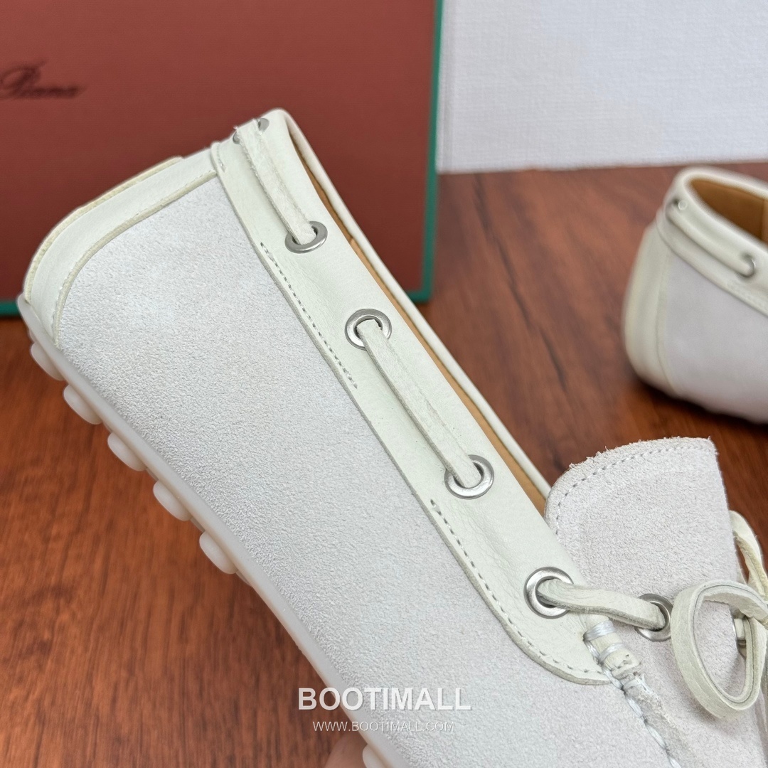 Loro Piana Dot Sole Moccasin Suede Leather Black Loafer 로로피아나 닷 솔 모카신 스웨이드 레더 블랙 로퍼 8