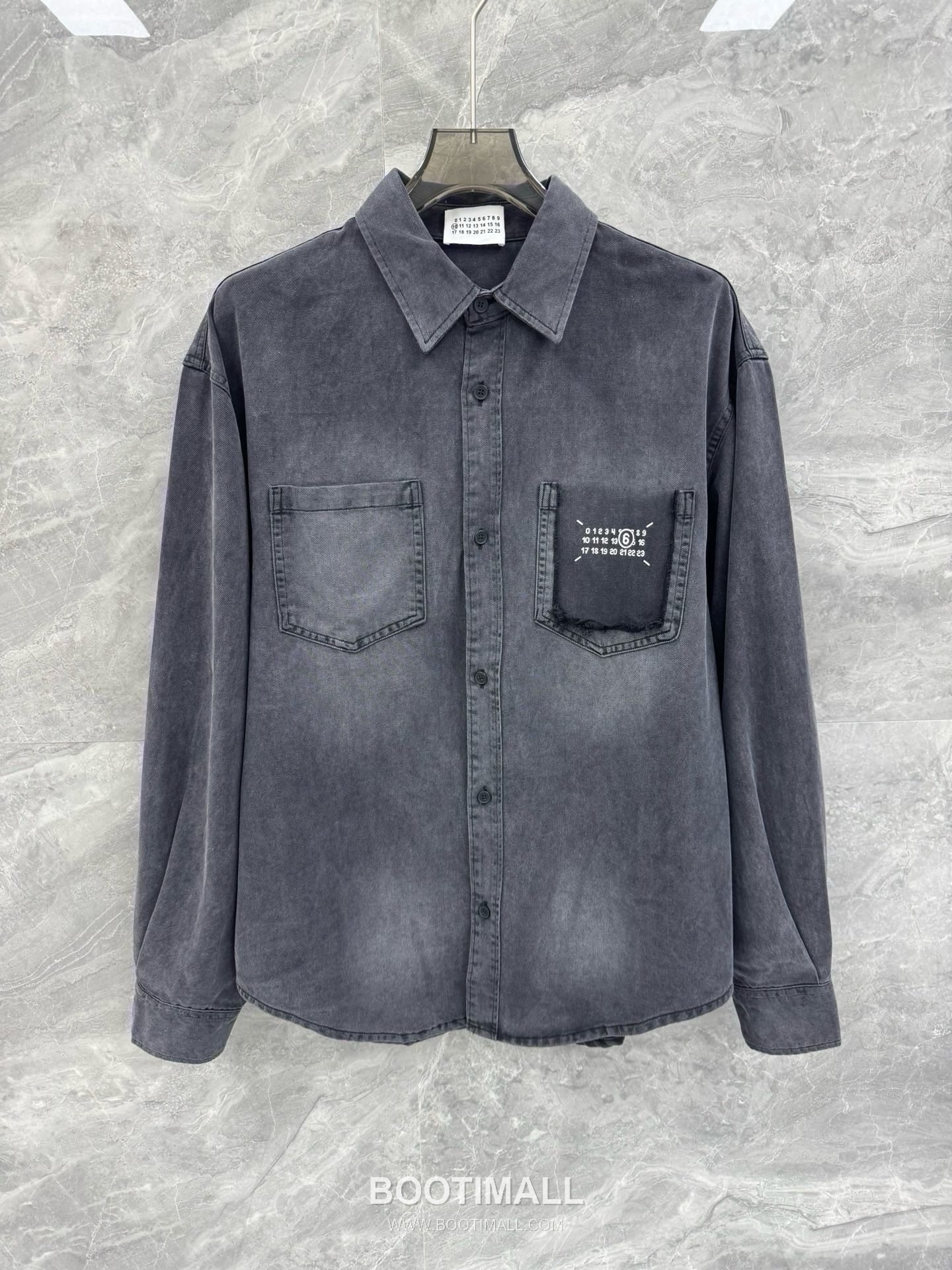 Maison Margiela Washed Cotton Shirt Cotton 메종 마르지엘라 워시드 코튼 셔츠 코튼 1