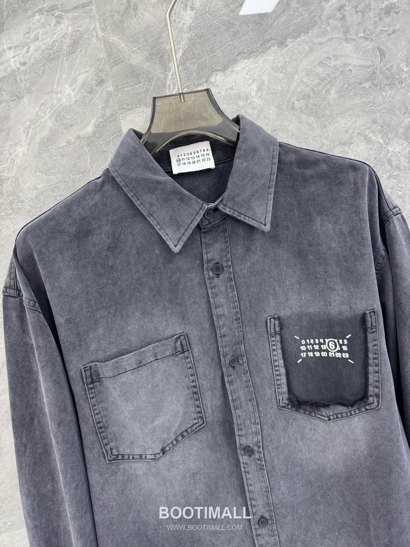 Maison Margiela Washed Cotton Shirt Cotton 메종 마르지엘라 워시드 코튼 셔츠 코튼 3