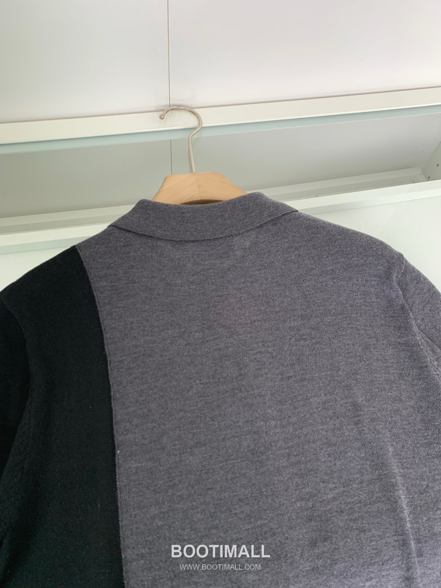 Hermes Colorblock Knit Polo Knitted Cotton Black 에르메스 컬러블록 니트 폴로 니트 코튼 블랙 8