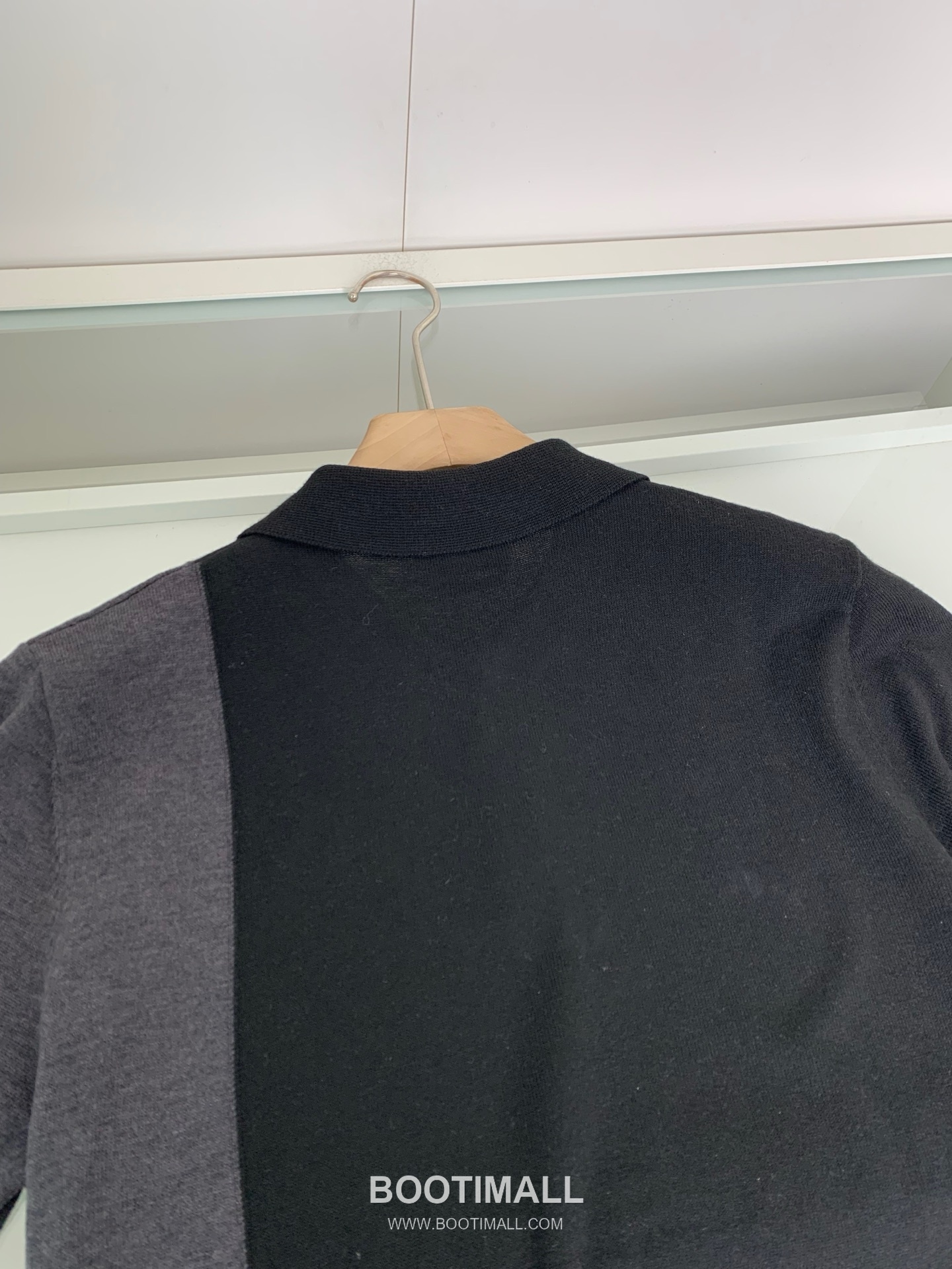 Hermes Colorblock Knit Polo Knitted Cotton Black 에르메스 컬러블록 니트 폴로 니트 코튼 블랙 8