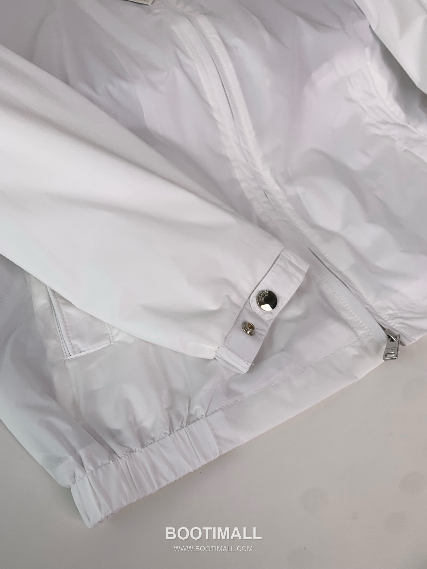 Prada Stand Collar Jacket Fiber Fabric Black 프라다 스탠드 칼라 자켓 섬유 소재 블랙 6