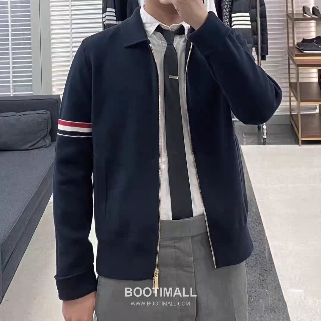 Thom Browne 2026 Pre-Spring Cardigan Cotton Navy 톰브라운 2026 프리 스프링 카디건 코튼 네이비 1