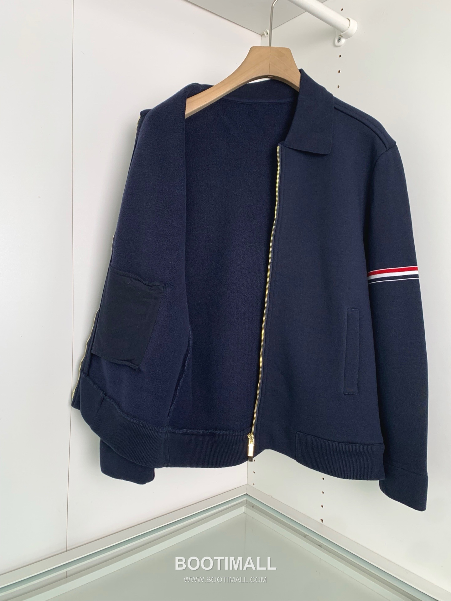 Thom Browne 2026 Pre-Spring Cardigan Cotton Navy 톰브라운 2026 프리 스프링 카디건 코튼 네이비 4