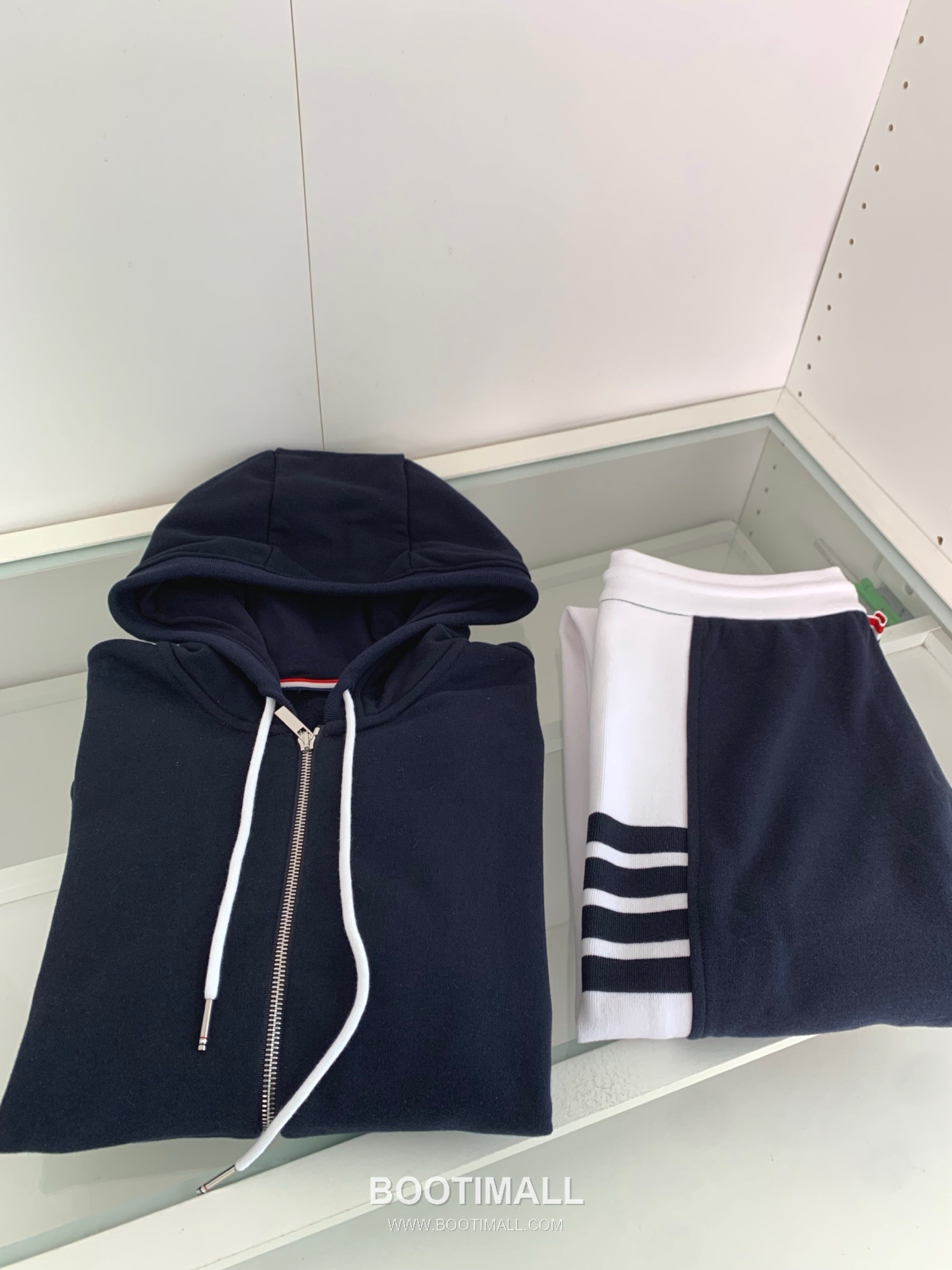 Thom Browne 2026 Pre-Spring Sweatpants Cotton Navy 톰브라운 2026 프리 스프링 스웻팬츠 코튼 네이비 9