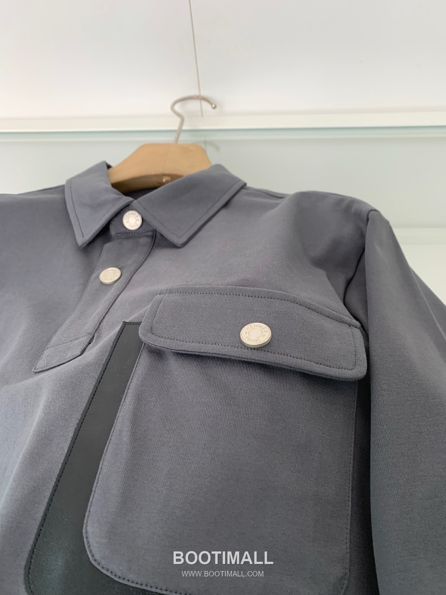 Hermes Geometric Pocket T-Shirt Cotton Black 에르메스 지오메트릭 포켓 반팔 티셔츠 코튼 블랙 6