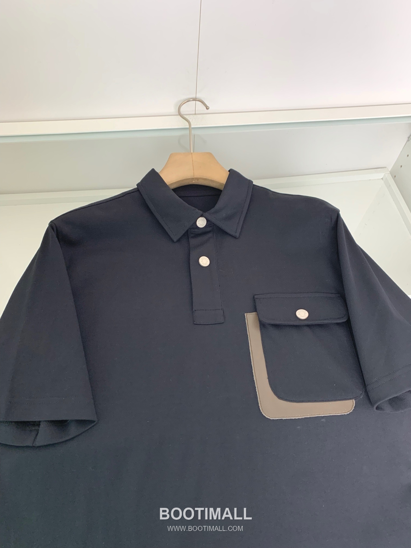 Hermes Geometric Pocket T-Shirt Cotton Black 에르메스 지오메트릭 포켓 반팔 티셔츠 코튼 블랙 3