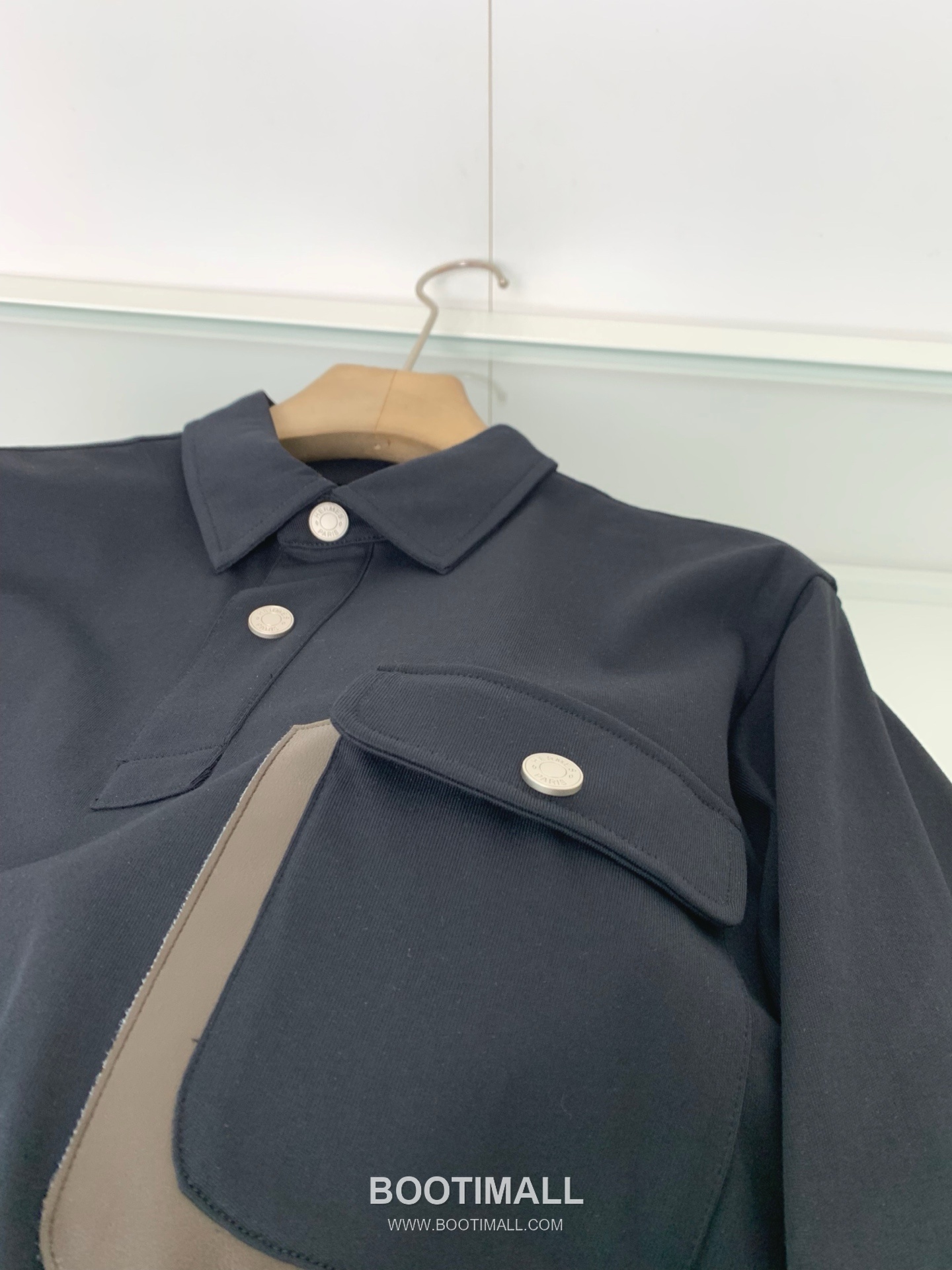 Hermes Geometric Pocket T-Shirt Cotton Black 에르메스 지오메트릭 포켓 반팔 티셔츠 코튼 블랙 6