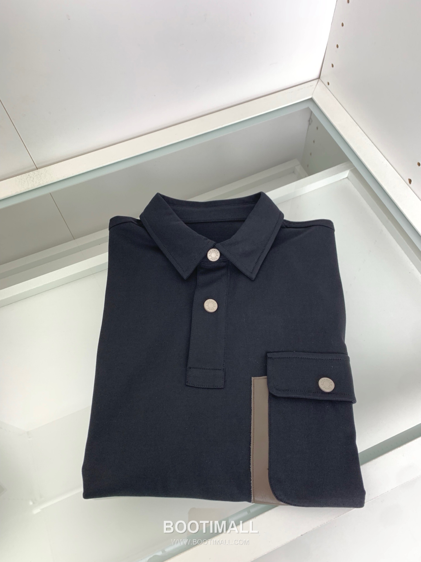 Hermes Geometric Pocket T-Shirt Cotton Black 에르메스 지오메트릭 포켓 반팔 티셔츠 코튼 블랙 9