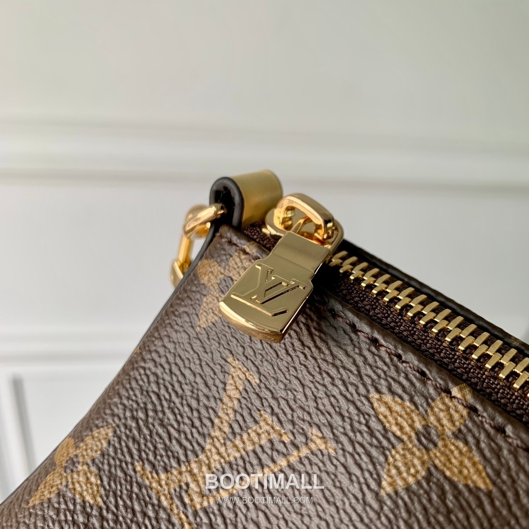Louis Vuitton Bloom Pouch Monogram Canvas Brown 루이비통 블룸 파우치 M11672 모노그램 캔버스 브라운 22.5cm 6