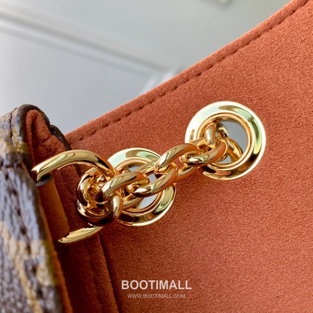 Louis Vuitton BB Handbag Monogram Canvas Brown 루이비통 BB 핸드백 M27066 모노그램 캔버스 브라운 24cm 7