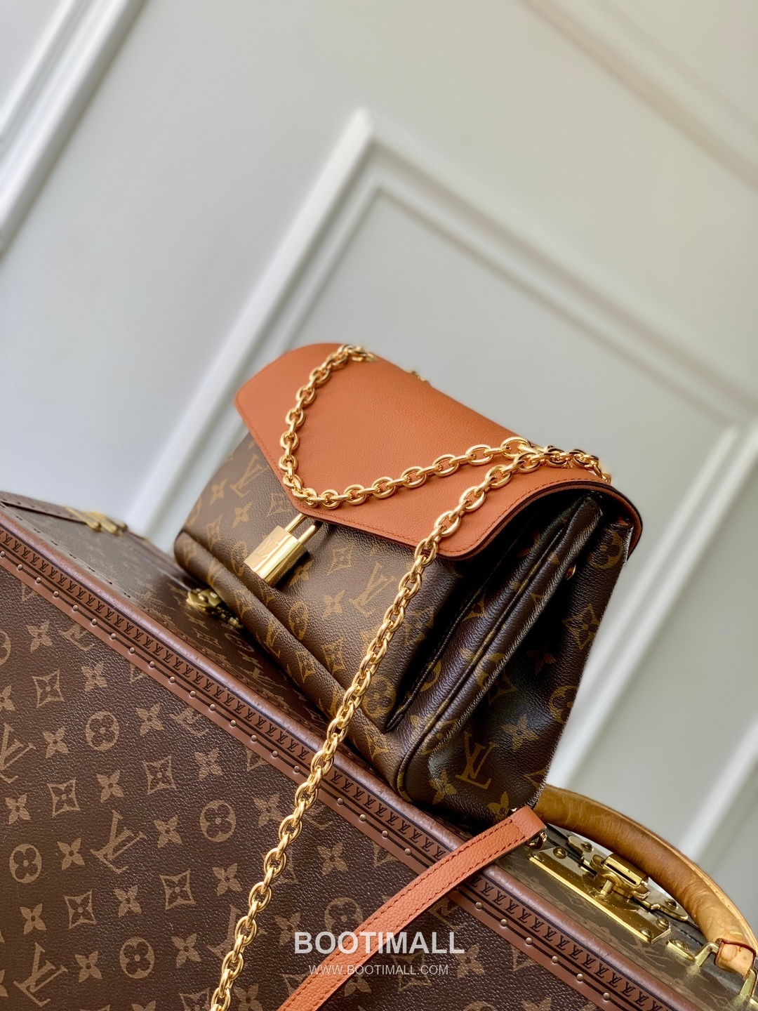 Louis Vuitton Saint-Germain PM Canvas and Leather Brown Handbag 루이비통 생제르맹 PM M27065 캔버스 및 가죽 브라운 핸드백 30.5cm 2