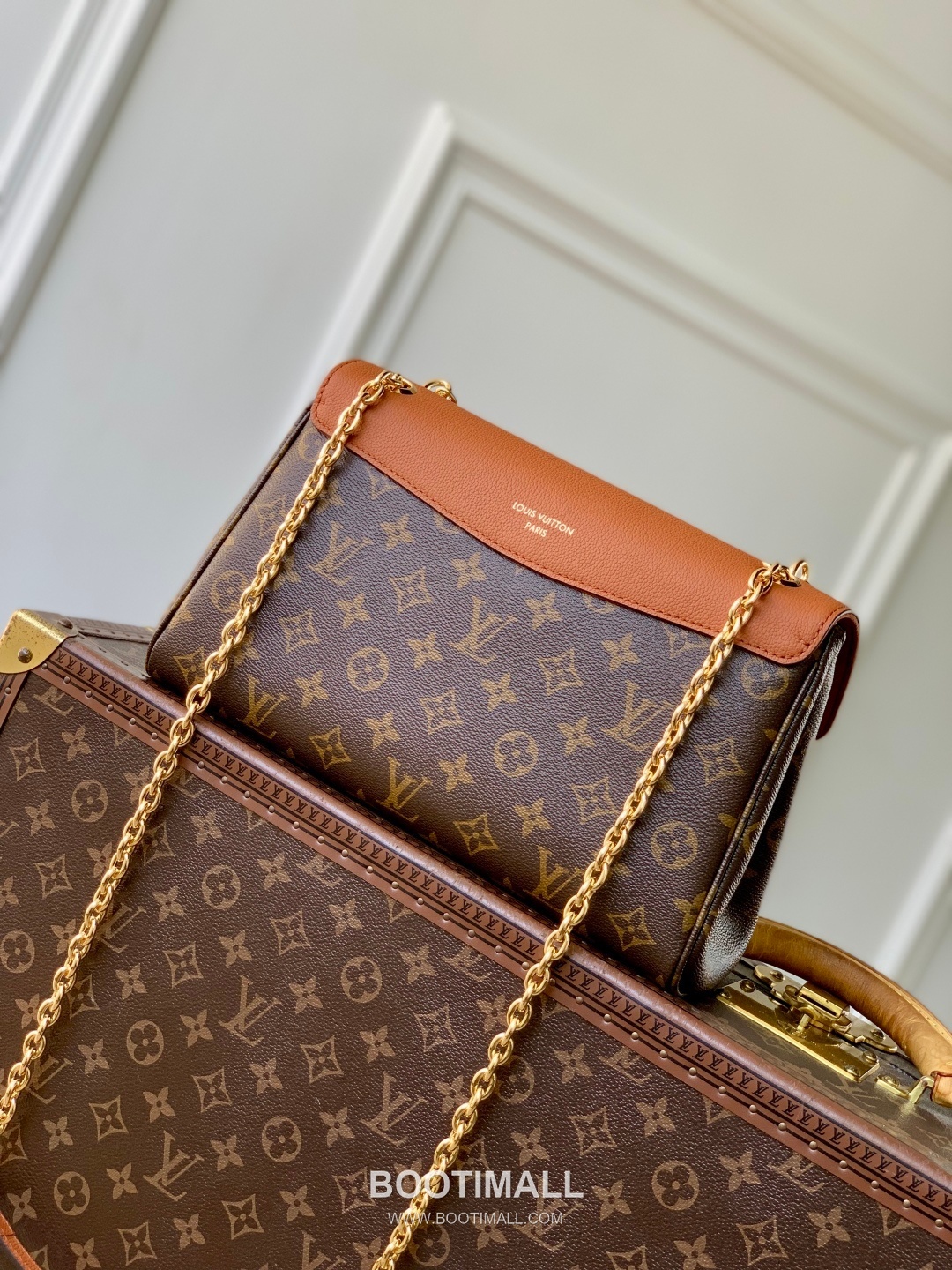Louis Vuitton Saint-Germain PM Canvas and Leather Brown Handbag 루이비통 생제르맹 PM M27065 캔버스 및 가죽 브라운 핸드백 30.5cm 3