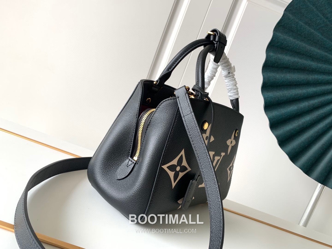 Louis Vuitton Montaigne BB Monogram Empreinte Leather Grey Top Handle Bag 루이비통 몽테뉴 BB M41053 모노그램 앙프렝뜨 레더 그레이 토트백 29cm 2