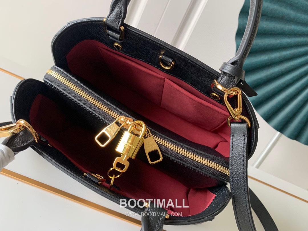 Louis Vuitton Montaigne BB Monogram Empreinte Leather Grey Top Handle Bag 루이비통 몽테뉴 BB M41053 모노그램 앙프렝뜨 레더 그레이 토트백 29cm 7