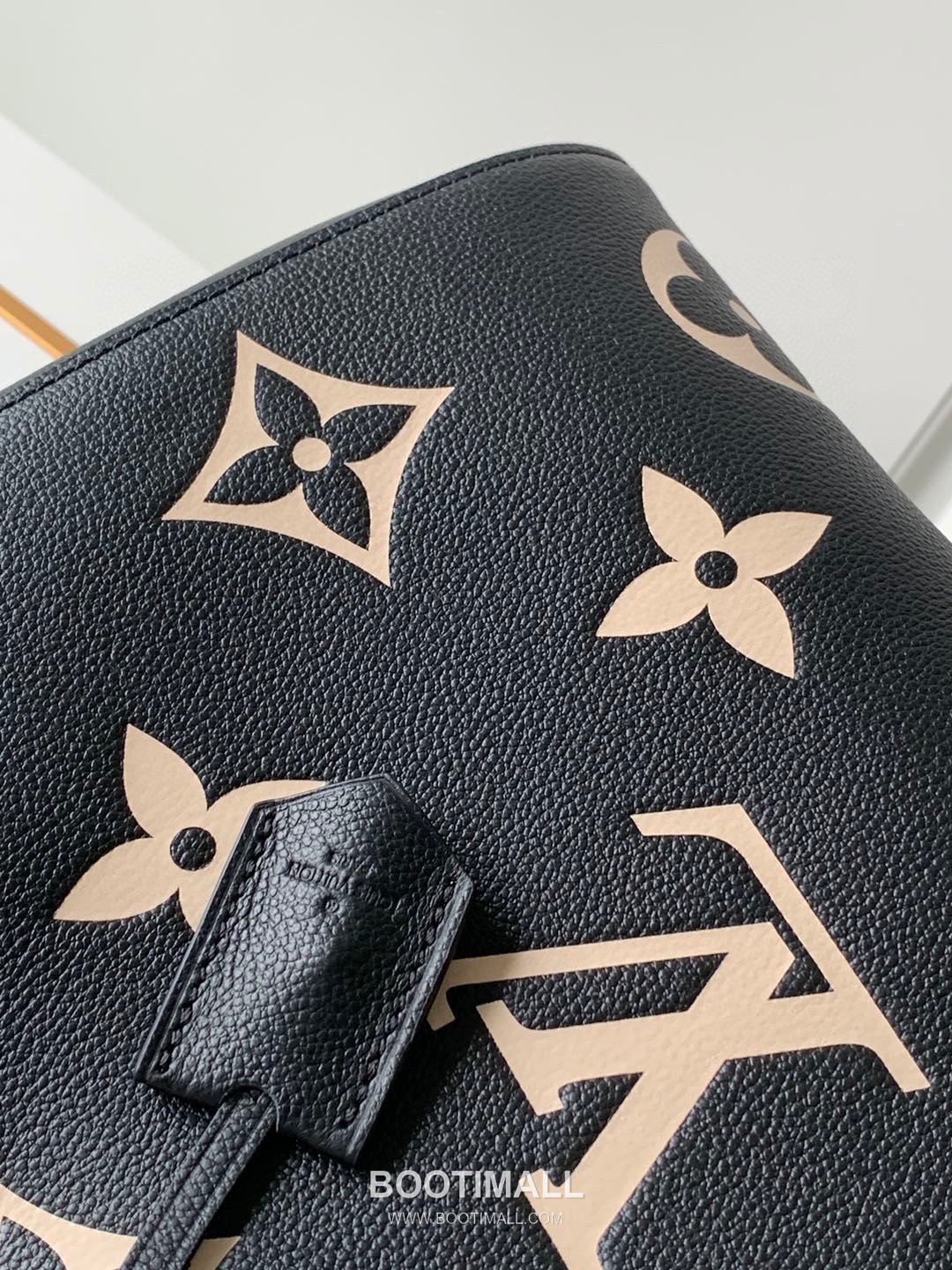 Louis Vuitton Montaigne MM Monogram Empreinte Leather Gray Handbag 루이비통 몽테뉴 MM M41048 모노그램 앙프렝뜨 레더 그레이 핸드백 33cm 6