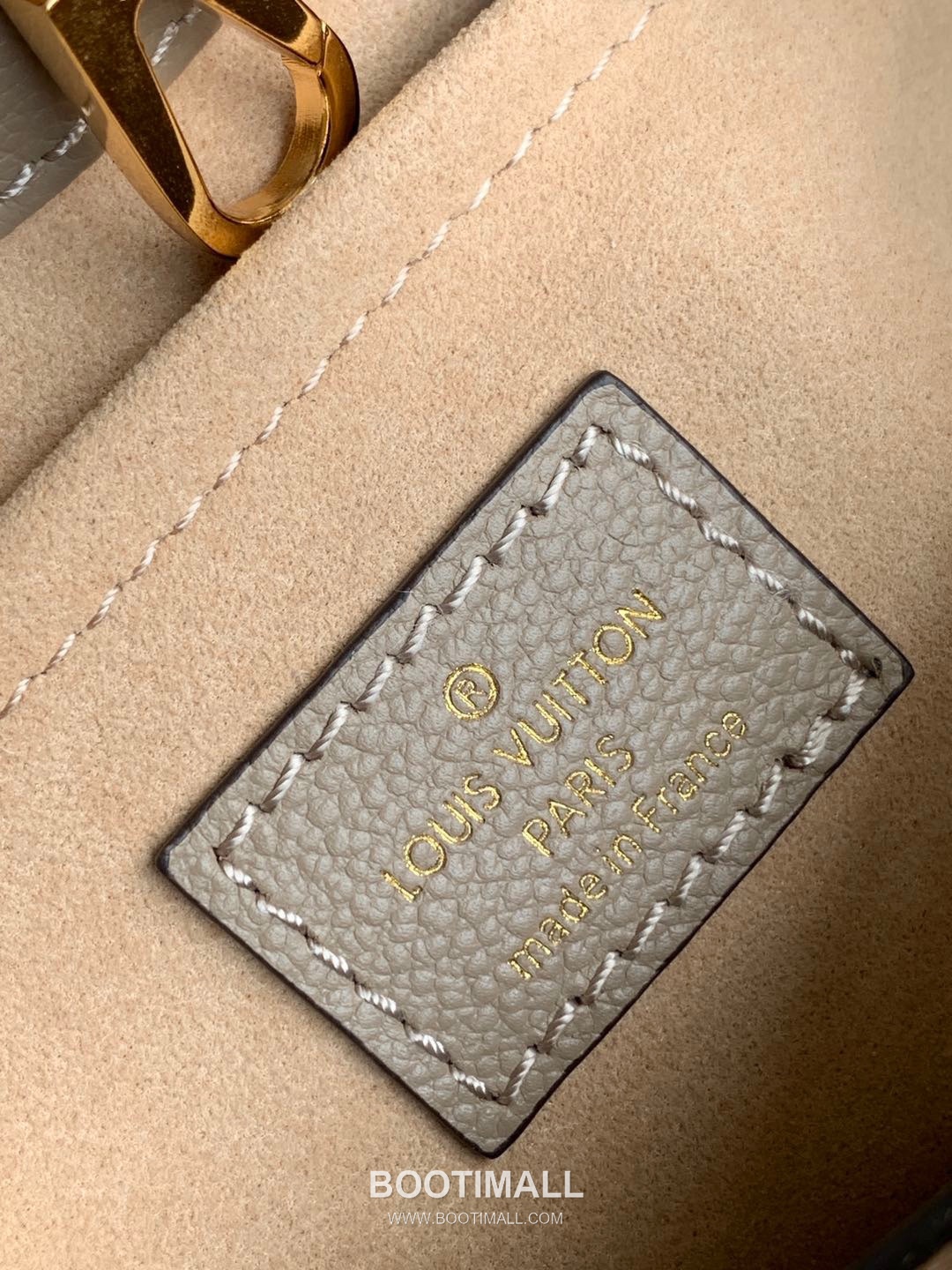 Louis Vuitton Montaigne BB Monogram Empreinte Leather Grey Handbag 루이비통 몽테뉴 BB M41053 모노그램 앙프렝뜨 레더 그레이 핸드백 29cm 9