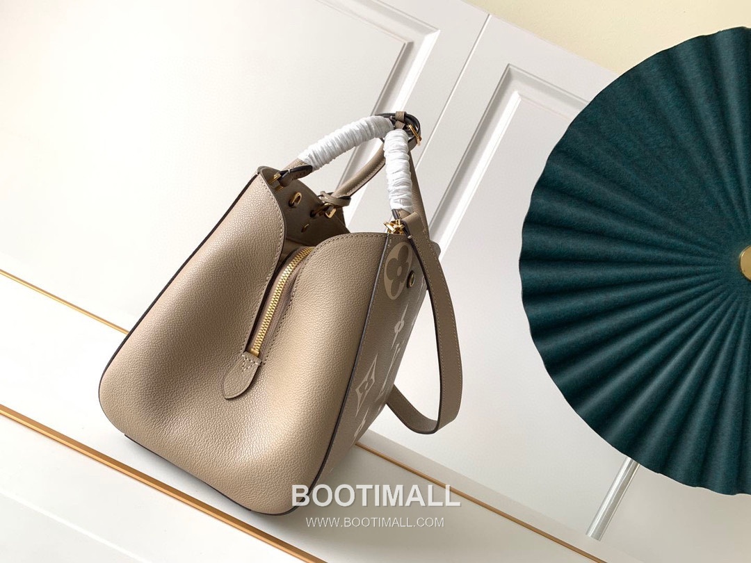 Louis Vuitton Montaigne MM Monogram Empreinte Leather Gray Handbag 루이비통 몽테뉴 MM M41048 모노그램 앙프렝뜨 레더 그레이 핸드백 33cm 2
