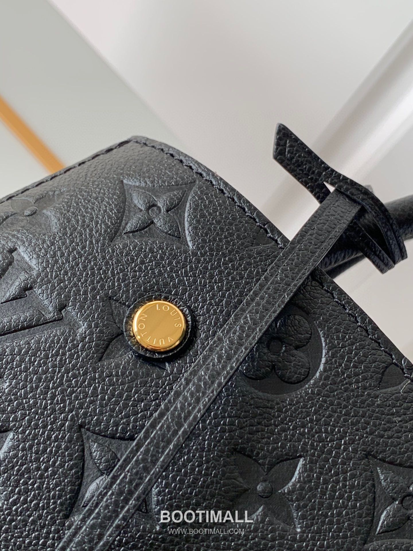 Louis Vuitton Montaigne Handbag Monogram Empreinte Leather Black 루이비통 몽테뉴 핸드백 M41053 모노그램 앙프렝뜨 레더 블랙 29cm 5