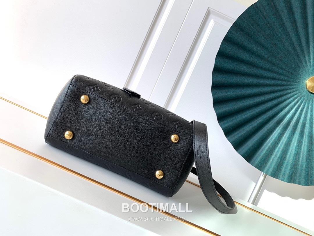 Louis Vuitton Montaigne Handbag Monogram Empreinte Leather Black 루이비통 몽테뉴 핸드백 M41053 모노그램 앙프렝뜨 레더 블랙 29cm 6