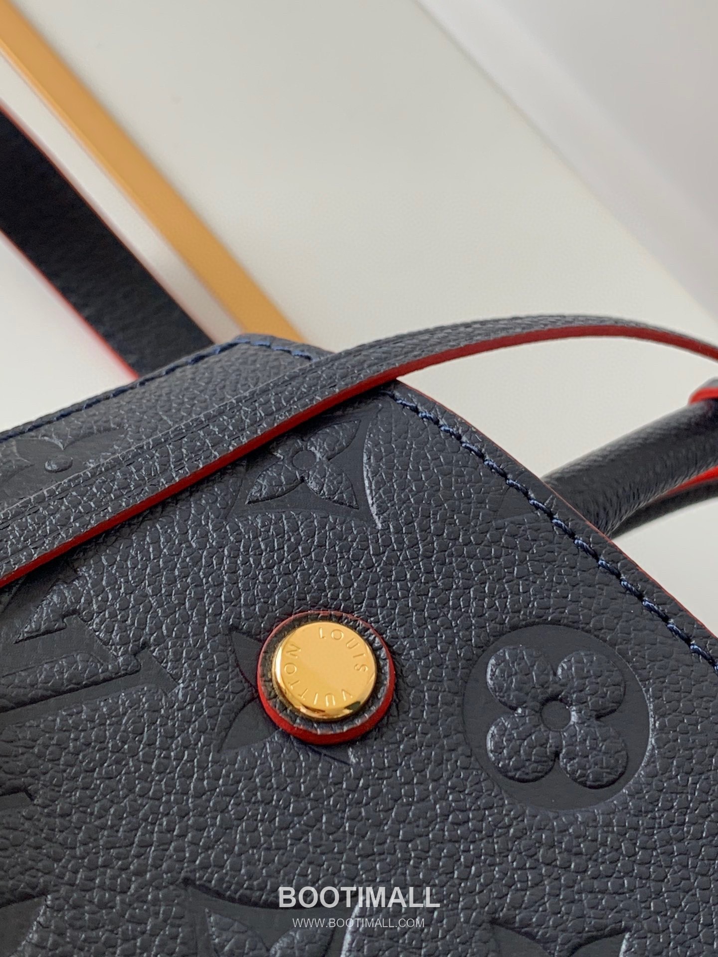 Louis Vuitton Montaigne Handbag Monogram Empreinte Leather Black 루이비통 몽테뉴 핸드백 M41053 모노그램 앙프렝뜨 레더 블랙 29cm 5