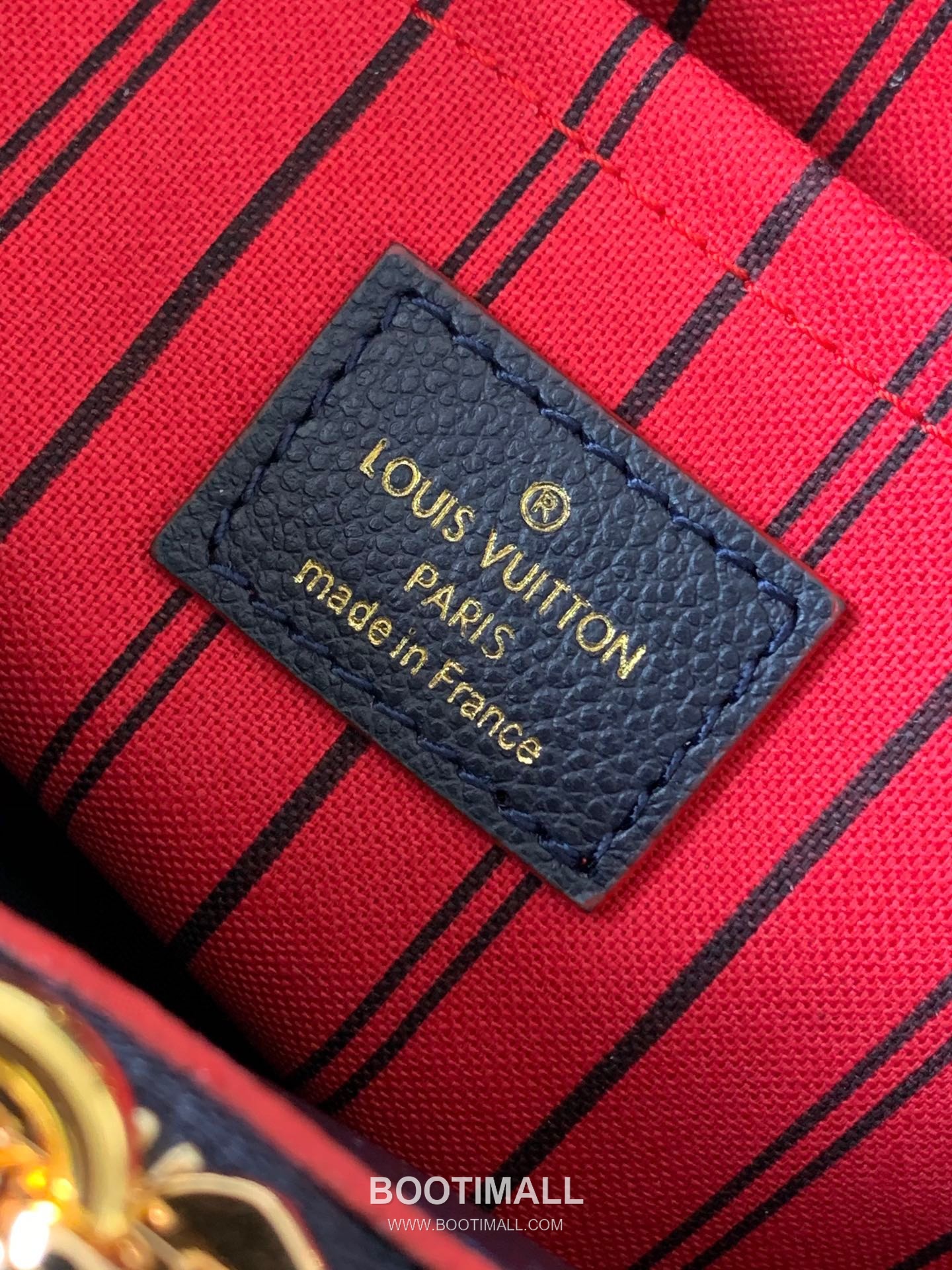 Louis Vuitton Montaigne Handbag Monogram Empreinte Leather Black 루이비통 몽테뉴 핸드백 M41053 모노그램 앙프렝뜨 레더 블랙 29cm 10