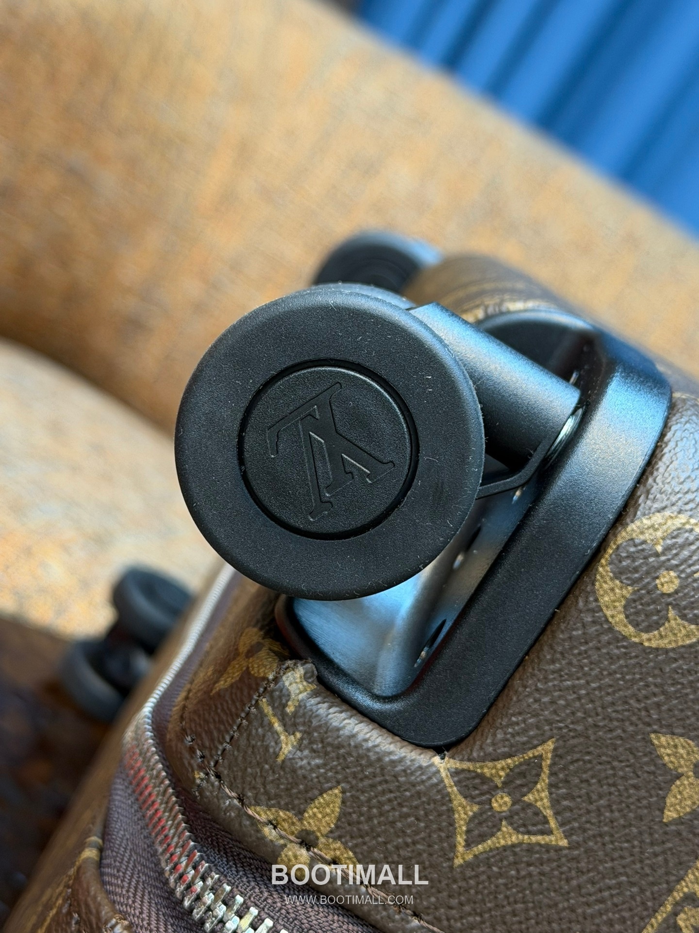 Louis Vuitton Trolley Coated Canvas Blue Trolley Suitcase 루이비통 AM12613 트롤리 코팅 캔버스 블루 트롤리 캐리어 9