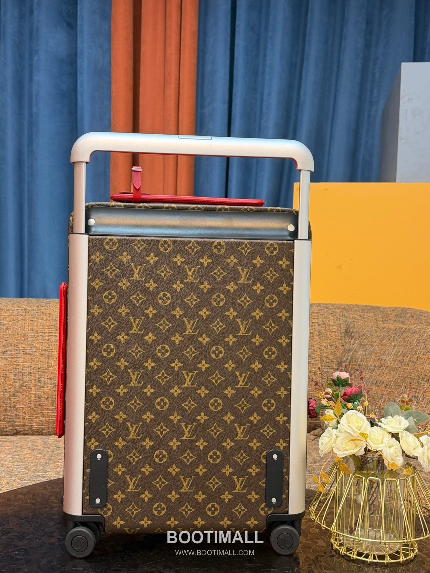 Louis Vuitton Trolley Monogram Canvas Brown Trolley Suitcase 루이비통 AM12611 트롤리 모노그램 캔버스 브라운 트롤리 캐리어 2