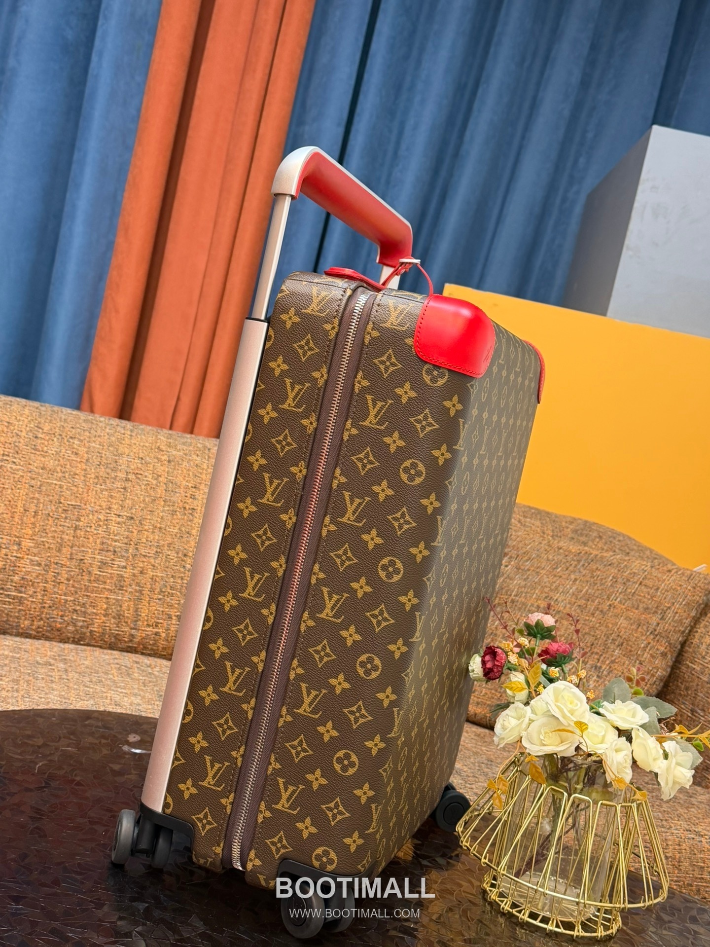 Louis Vuitton Trolley Monogram Canvas Brown Trolley Suitcase 루이비통 AM12611 트롤리 모노그램 캔버스 브라운 트롤리 캐리어 3