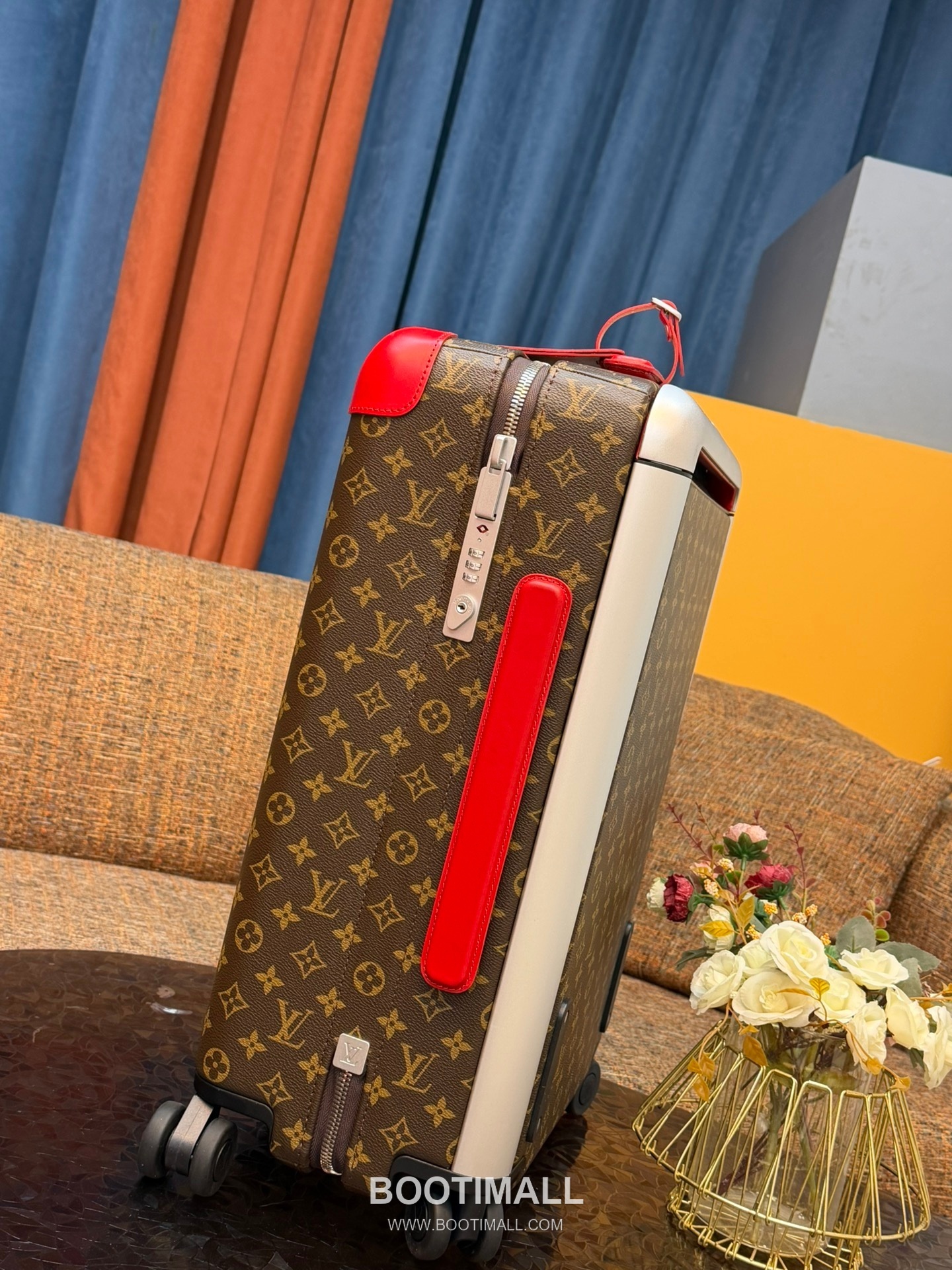 Louis Vuitton Trolley Monogram Canvas Brown Trolley Suitcase 루이비통 AM12611 트롤리 모노그램 캔버스 브라운 트롤리 캐리어 4
