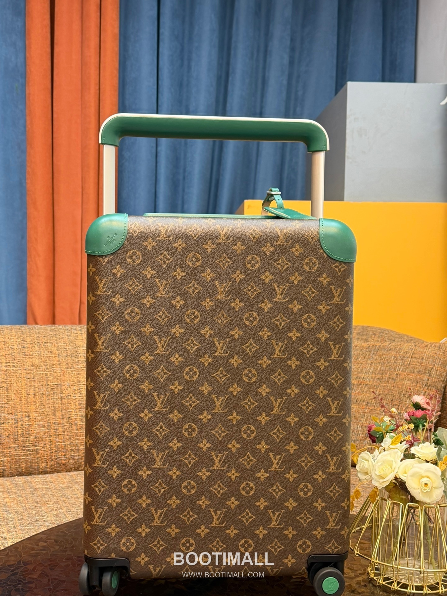 Louis Vuitton Trolley Coated Canvas Brown Suitcase 루이비통 AM12610 트롤리 코팅 캔버스 브라운 캐리어 1