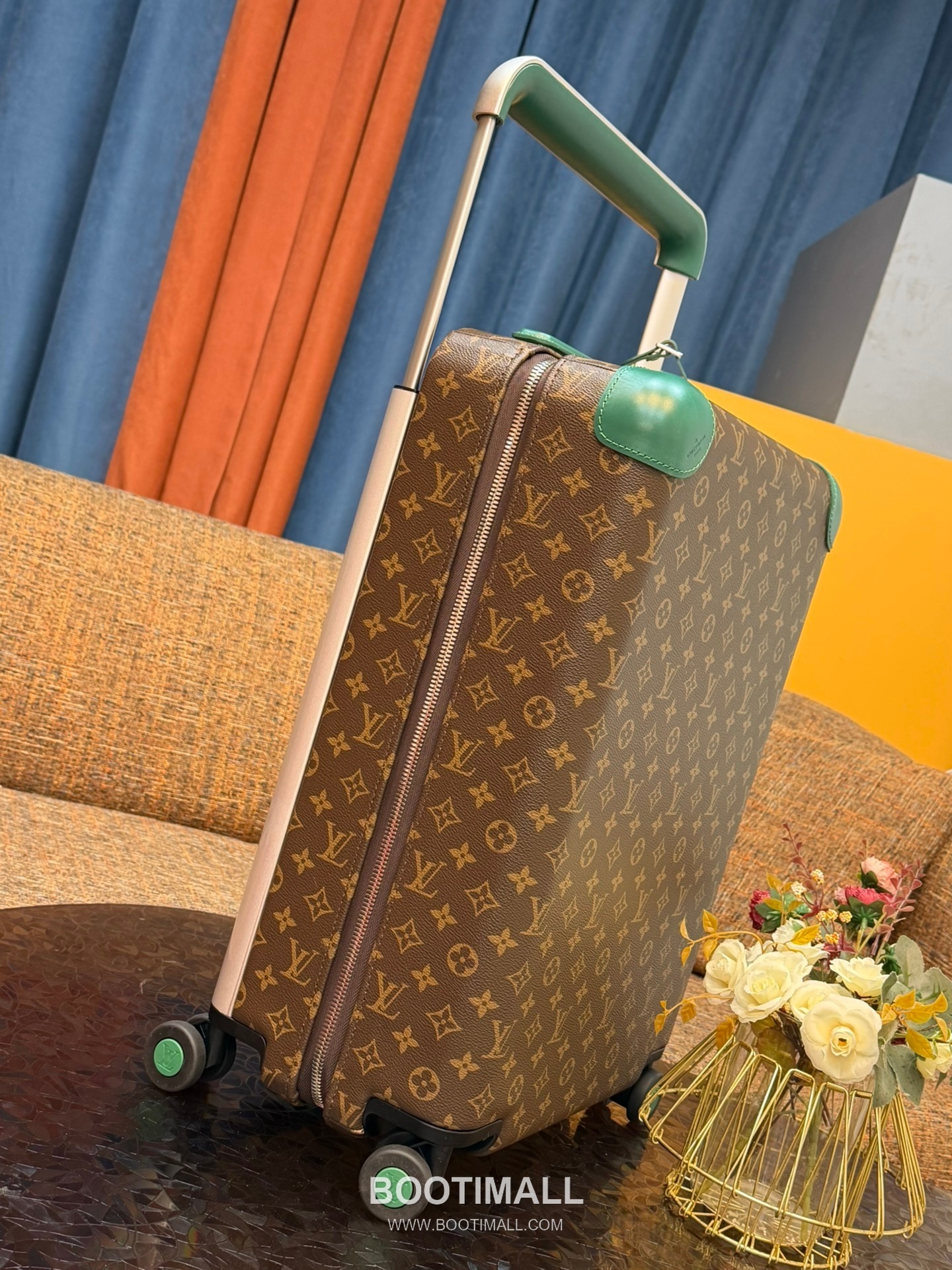 Louis Vuitton Trolley Coated Canvas Brown Suitcase 루이비통 AM12610 트롤리 코팅 캔버스 브라운 캐리어 3