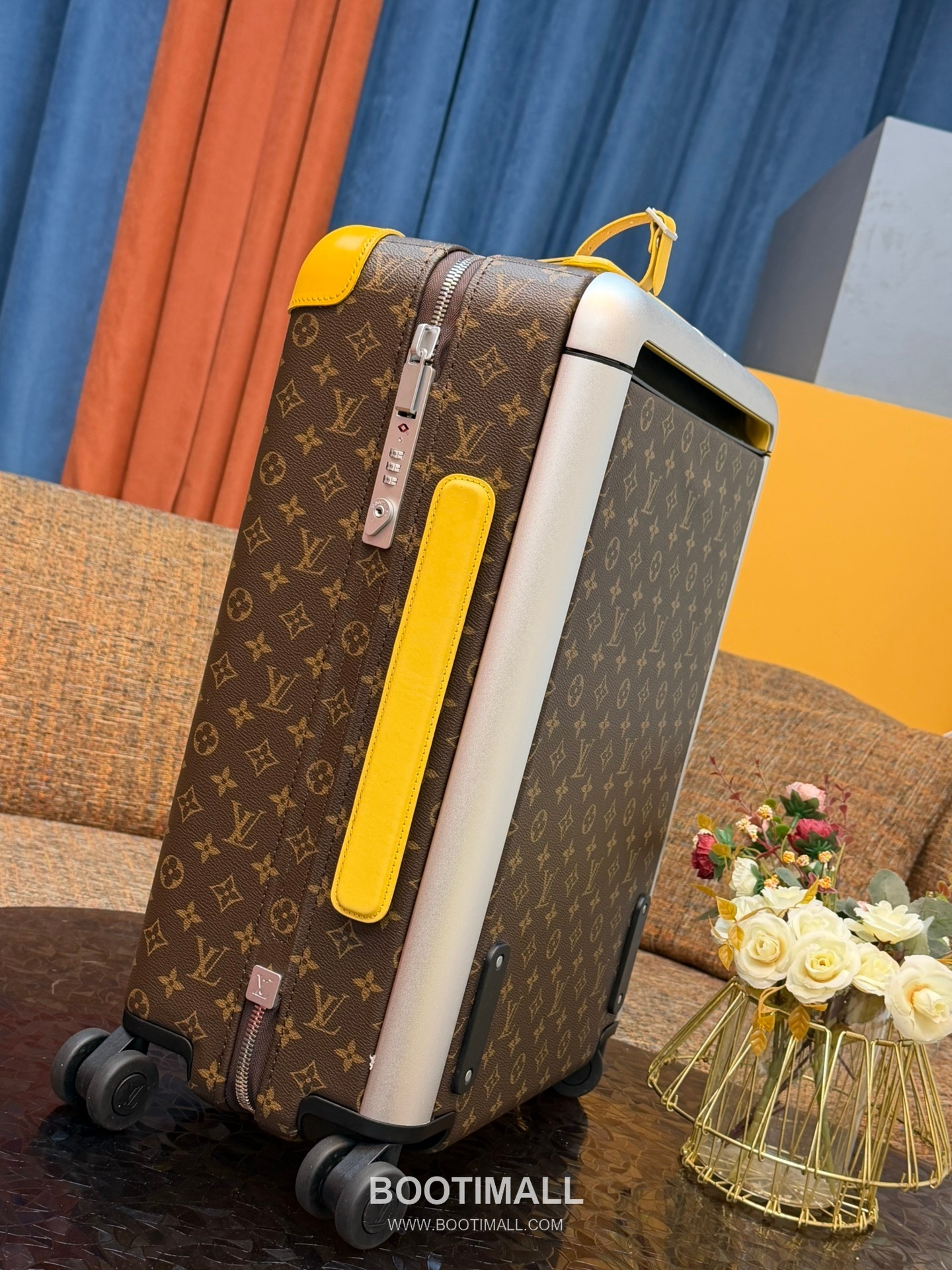 Louis Vuitton Trolley Coated Canvas Monogram Suitcase 루이비통 AM12614 트롤리 코팅 캔버스 모노그램 캐리어 4