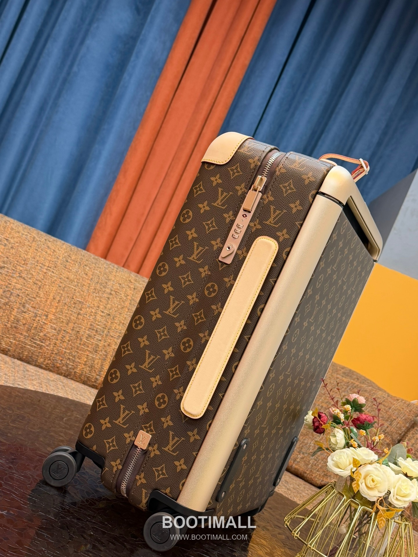 Louis Vuitton Trolley Monogram Canvas Brown Trolley Suitcase 루이비통 AM23203 트롤리 모노그램 캔버스 브라운 캐리어 4