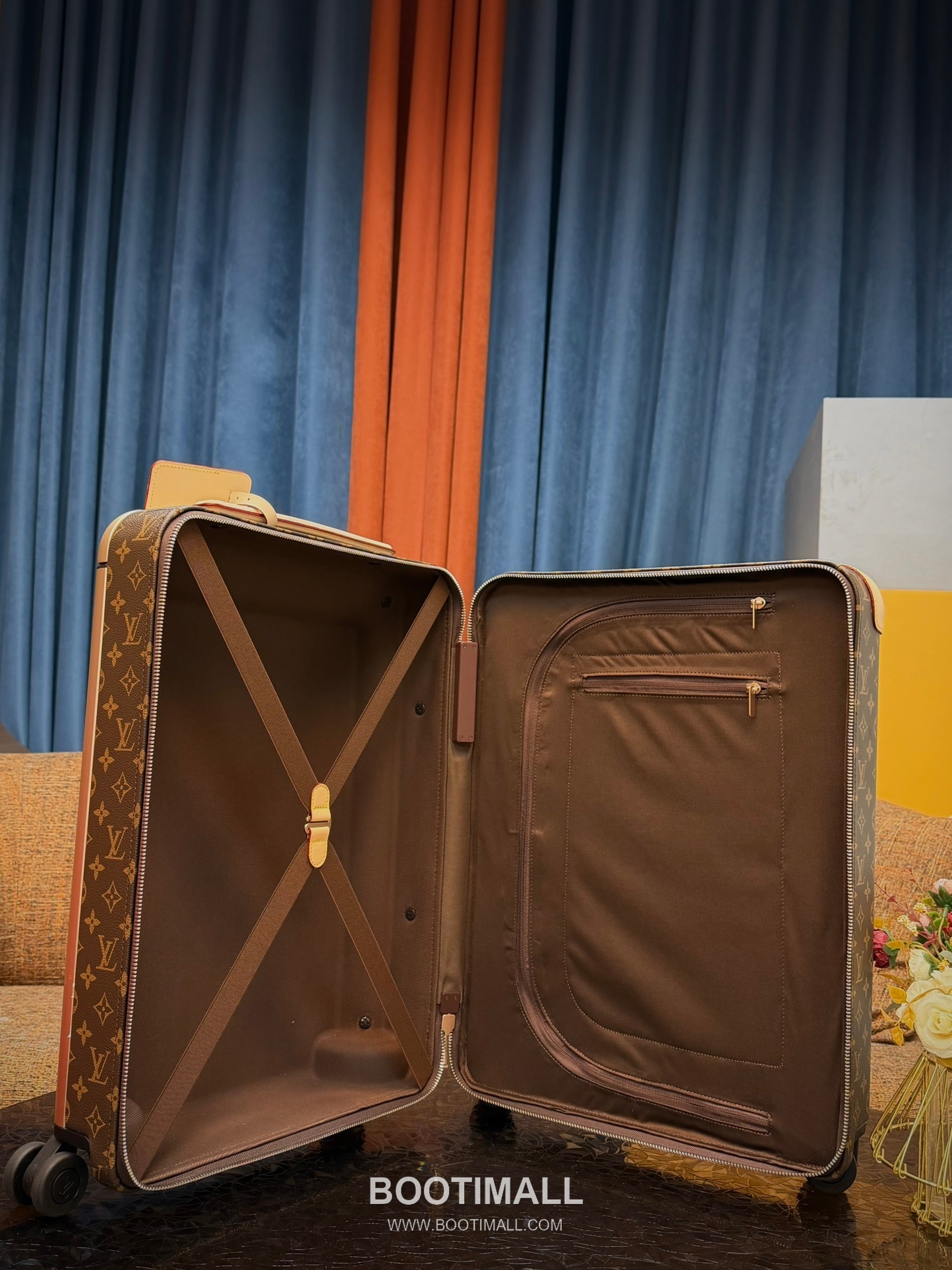 Louis Vuitton Trolley Monogram Canvas Brown Trolley Suitcase 루이비통 AM23203 트롤리 모노그램 캔버스 브라운 캐리어 6