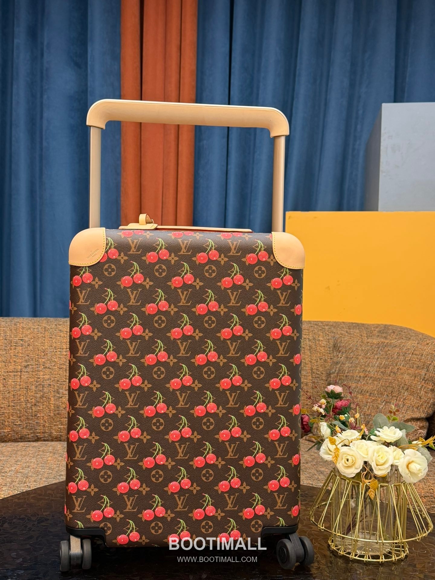 Louis Vuitton Trolley Coated Canvas Brown Suitcase 루이비통 AM13789 트롤리 코팅 캔버스 브라운 캐리어 1