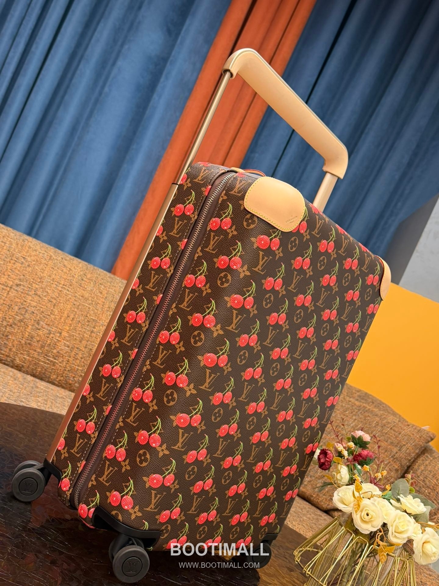 Louis Vuitton Trolley Coated Canvas Brown Suitcase 루이비통 AM13789 트롤리 코팅 캔버스 브라운 캐리어 3