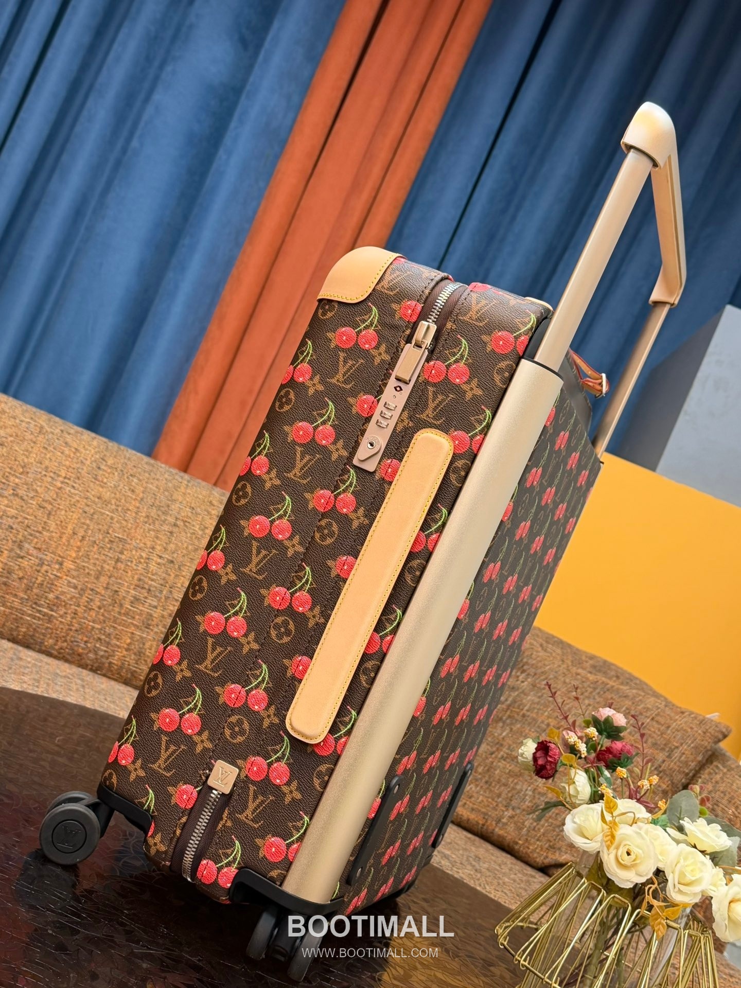 Louis Vuitton Trolley Coated Canvas Brown Suitcase 루이비통 AM13789 트롤리 코팅 캔버스 브라운 캐리어 4