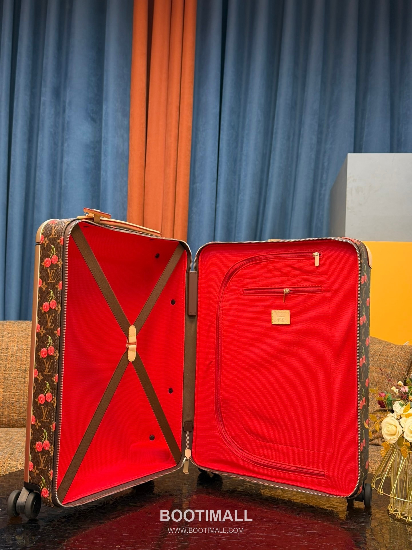 Louis Vuitton Trolley Coated Canvas Brown Suitcase 루이비통 AM13789 트롤리 코팅 캔버스 브라운 캐리어 7