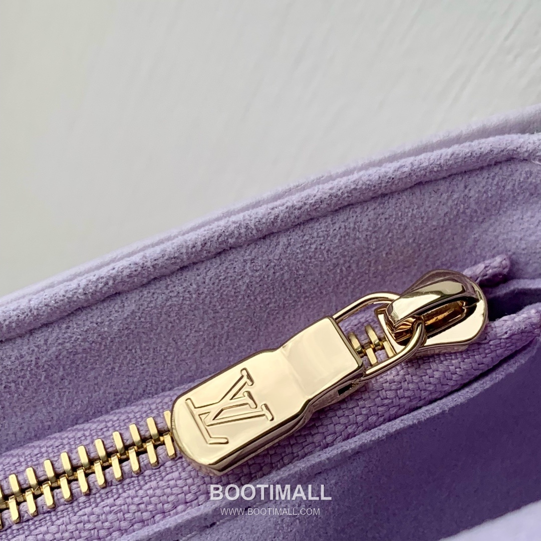 Louis Vuitton Wallet On Chain Ivy Monogram Empreinte Leather Light Purple 루이비통 월릿 온 체인 아이비 M25714 모노그램 앙프렝뜨 레더 라이트 퍼플 23.5cm 7